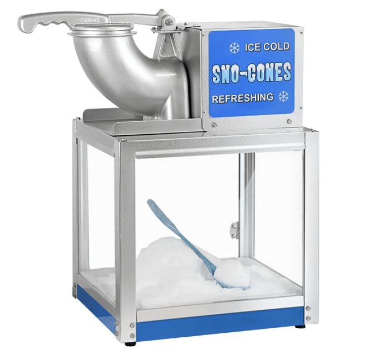 Snow cone machine